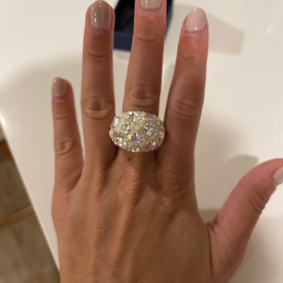 Swarovski Cinderella Chic Ring Sz 55/US 7 - Picture 8 of 8